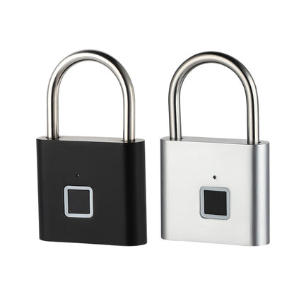 Cadenas intelligent à empreintes digitales, cadenas d'extérieur étanche et antirouille 