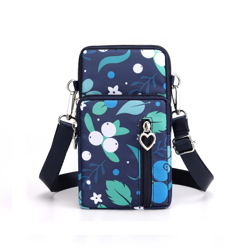 cute Mobile Phone Bag Female Messenger Bag New Korean Version All-match Mini Small Bag Mobile Phone Bag Hanging Neck Coin Purse