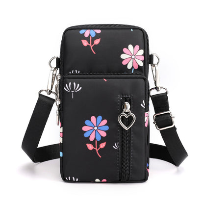 cute Mobile Phone Bag Female Messenger Bag New Korean Version All-match Mini Small Bag Mobile Phone Bag Hanging Neck Coin Purse