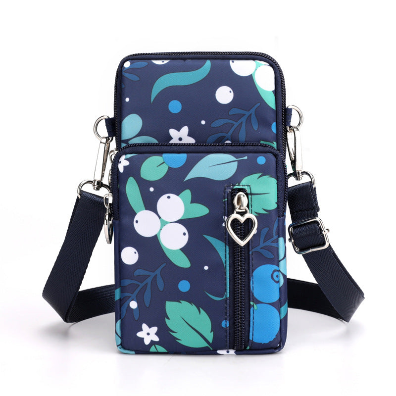 cute Mobile Phone Bag Female Messenger Bag New Korean Version All-match Mini Small Bag Mobile Phone Bag Hanging Neck Coin Purse