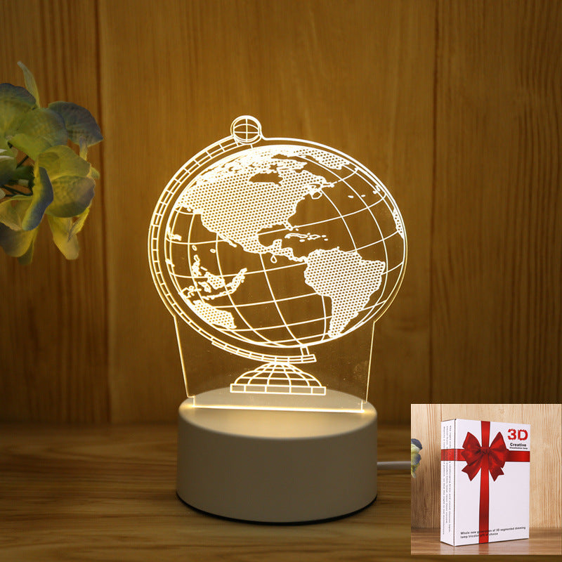 3D Night Light LOGO Welfare Holiday Gift Opening Event Advertising Gift Night Light