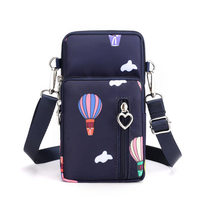 cute Mobile Phone Bag Female Messenger Bag New Korean Version All-match Mini Small Bag Mobile Phone Bag Hanging Neck Coin Purse