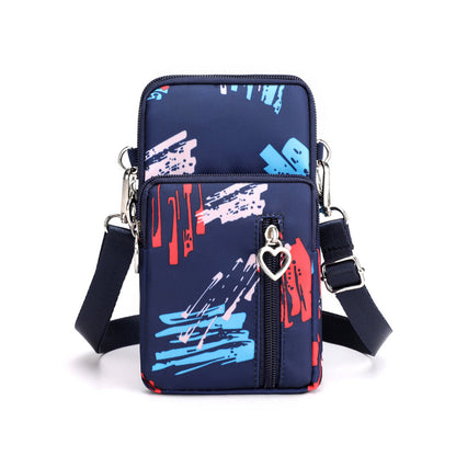 cute Mobile Phone Bag Female Messenger Bag New Korean Version All-match Mini Small Bag Mobile Phone Bag Hanging Neck Coin Purse